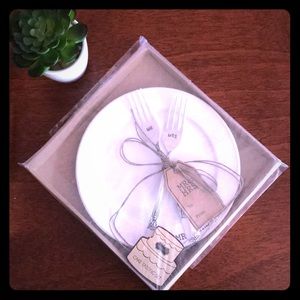 Wedding cake tasting set brand new for sale